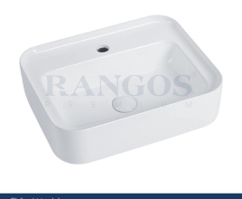 Chậu rửa bằng sứ đặt bàn RG-80003