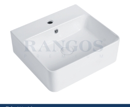 Chậu rửa bằng sứ đặt bàn RG-80013B