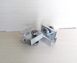 Bánh xe máng treo  cửa lùa