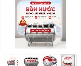 BỒN NƯỚC Luswell (nằm)