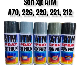 Sơn xịt màu các loại
