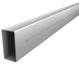 Thép hộp mạ kẽm 50*100*6m