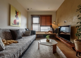 Căn hộ 72 m2 hướng sông mang cảm hứng hoài cổ