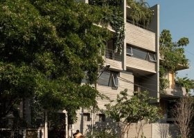 Ngôi nhà 500 m2 tổ chức không gian kiểu 'giếng bậc thang'