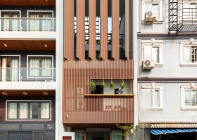 Nhà phố 83 m2 thiết kế mở cho gia đình đông con
