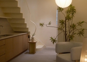 Cải tạo nhà 30 m2 thiếu sáng thành không gian thông thoáng