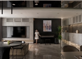 Chi 650 triệu đồng hoàn thiện căn hộ theo tông màu tối