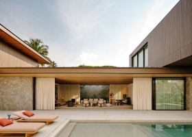 Ngôi nhà gần 1.400 m2 đan cài thiên nhiên vào không gian sống