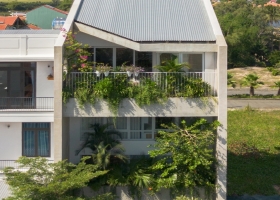 Ngôi nhà 146 m2 với không gian xanh ở ba phía