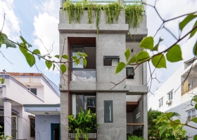 Cải tạo nhà 75 m2 thiếu sáng thành không gian mở cho người độc thân